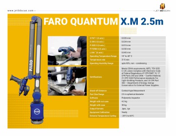 FARO QUANTUM X.M 2.5m